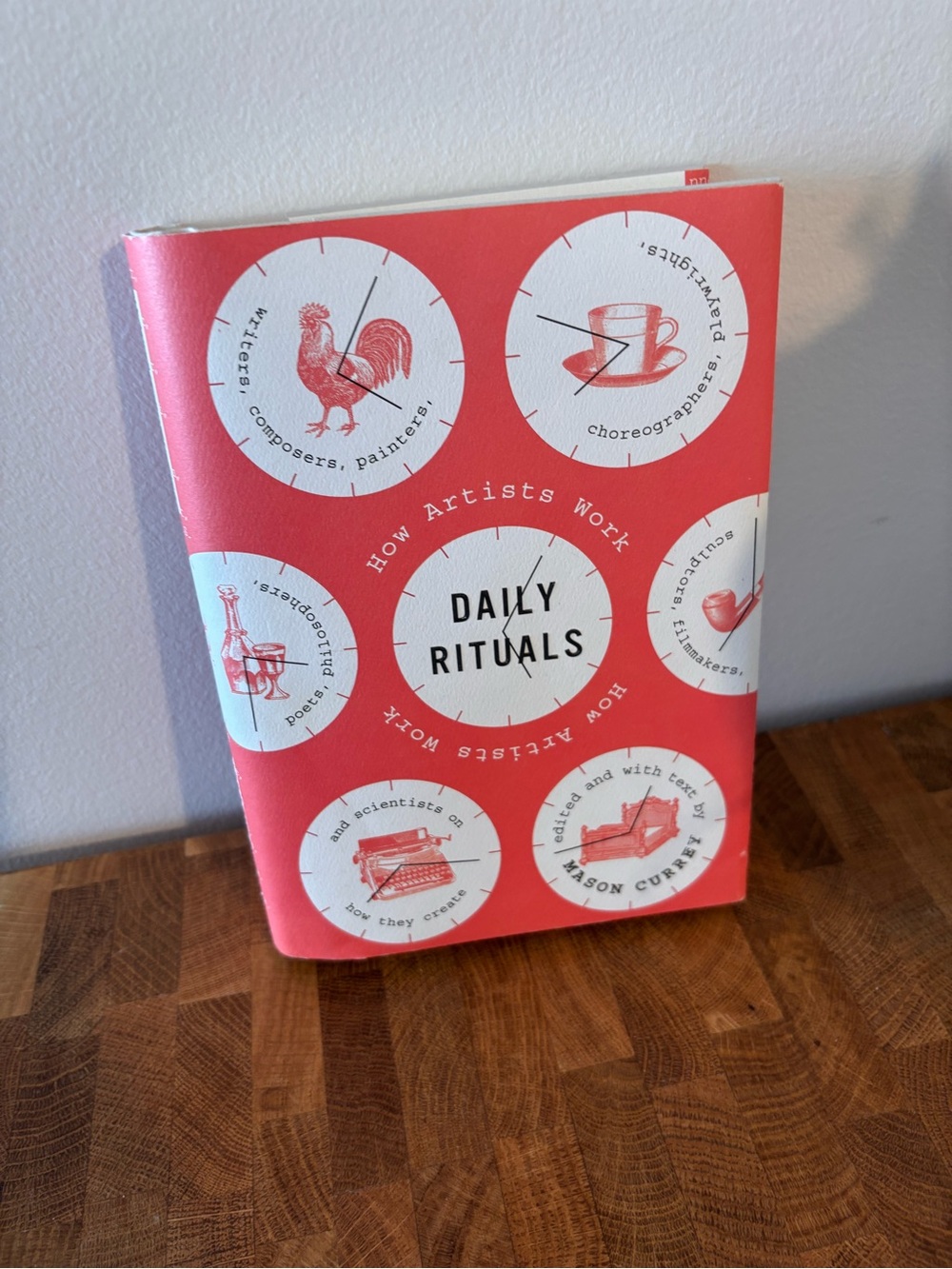 Daily Rituals: How Artists Work by Mason Currey Hardcover GUC